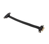 WINH Câble d'extension PCIE 3.0 1X, Prolongateur de Ruban de Carte Riser PCIE Haute Vitesse 8 Gbit/s Flexible Mobile pour Carte de Données (10cm)