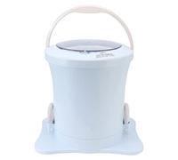WINH Déshydrateur Manuel électrique, Grande capacité, Corde à Tirer, Sèche-linge avec Pieds à Ventouse pour une Utilisation Facile pour Petits Vêtements, Sous-vêtements, Chaussettes (BLUE)