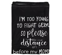 WINH Écharpe allaitée: Couverture élastique, Couverture de Infirmière Multiple Recouverte d'une Douce Allaitement pour la Fille Hors de la Mère (BLACK)