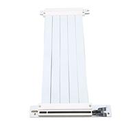 WINH Extension de Carte Graphique, Angle Droit PCIE 4.0 X16 Extender Plug and Play 7,9 Pouces de Long pour l'affichage (Blanc)