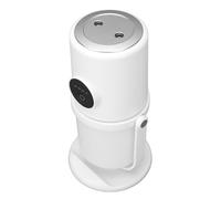 WINH Hydratant USB Desktop, Modes de Brouillard Compacts Silencieux 300 Ml Remplissage Facile d'un Petit Humidificateur de Bureau (WHITE)