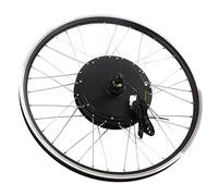 WINH Kit de roue avant de roue de vélo électrique, kit de conversion de vélo électrique à roulement silencieux imperméable 48 V 2000 W pour modification (61 cm)