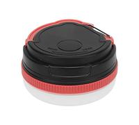 WINH Lampe de camping LED portable avec crochet ABS longue durée avec aimant pour ouragan Rouge