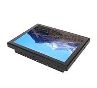 WINH Moniteur à écran Tactile, Rapport d'aspect 16: 9, Interface Multimédia HD de 8 Pouces, Support Mural pour Moniteur LED Tactile Capacitif à Dix Points pour supermarché (Prise UE)