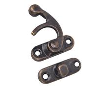 WINH Pestillo Hook Hasp, Hasp a (Crochet gauche en bronze vert)