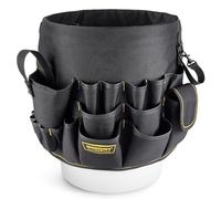 WINHUNT Sac à outils de taille seau, 58 poches, organisateur d'outils idéal pour perceuse électrique, convient aux seaux de 3,5 à 5 gallons, tissu Oxford 600D