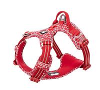 WINHYE Pet Truelove No-Pull Harnais pour Chien, Tissu en Coton Respirant et Réfléchissant Doux, Ajustable pour Courir Marcher, Convient aux Petits Moyens Grands Chats Chiens TLH5655
