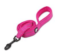 WINHYEPET True Love Chien Laisse Nylon Réfléchissant Poignée Confortable Lead Puppy Training Marche Corde Contrôle Facile Applicable à Toutes Les Races Longueur 200 cm TLL2111(Fuchsia,L)