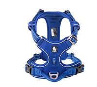 WINHYEPET True Love Harnais pour Chien sans Traction Harnais pour Animaux de Compagnie hautement réfléchissant pour Petits Chiens de Taille Moyenne Gilet en Maille Souple rembourré réglable TLH56512