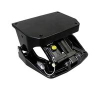 Winibo Unité d'inclinaison et de garniture d'alimentation hors-bord, plaque de cric d'inclinaison et de garniture électrique hydraulique pour moteur hors-bord jusqu'à 90 CV (noir)