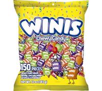 Winis Chewy Candy Assortiment de 150 sachets de bonbons en papier pour Halloween 340 g
