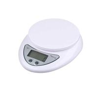 Winkeabuy Balance numérique portable LED électronique de mesure électronique postal barista poids nourriture pour minuteur 0,1 g-5 kg
