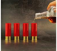 Winkee - 4 verres à shot - Verres à shot en plastique - Gobelets à shot pour fêtes et festivals