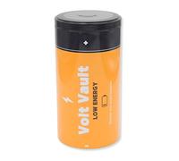 Winkee - La boîte à piles Volt Vault - Seau de recyclage au design de piles I Stockage respectueux de l'environnement des piles usagées