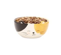 Winkee - Bol à céréales Chaton | Mignon petit bol en céramique avec des oreilles de chat | Bol en faïence au look mignon de chaton