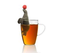 Winkee - Cute Animal passoire à thé lion de mer | Oeuf à thé pour thé en vrac | Infuseur à thé amusant | Passoire à thé pour tasse | Passoire à épices en silicone