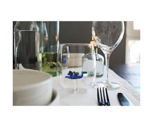 Winkee - Drinking Glasses - Handmade Scuba Diver