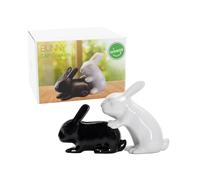Winkee – Salière et poivrière en céramique en forme de lapin – Décoration de cuisine