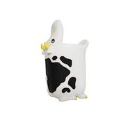 Winkee - Gobelet à brosse à dents motif animal | Tasse à brosse à dents animal (motif vache)
