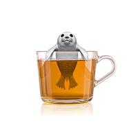 Winkee - Cute Animal Phoque infuseur à thé | Infuseur à thé en vrac | Infuseur à thé amusant | Passoire à thé pour tasse | Passoire à épices en silicone | Figurine de boule à thé | Cadeau