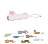 Winkee - Lanterne licorne et petite lampe de poche LED mignonne et rechargeable et environ 12 heures d'autonomie I avec batterie