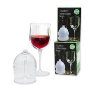 Winkee Lot de 2 verres à vin à emporter - Verre à vin de camping avec boîte - Verre à vin compact pour toutes les occasions - Gobelets à vin pour la randonnée - Verre de camping magnétique