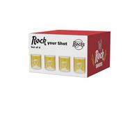Winkee Lot de 4 verres à shot Rock Hand