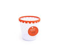 Winkee - Organiseur de bureau basket-ball | Pot à crayons | Mini panier à crayons basket-ball | Décoration basket-ball | Accessoires de bureau | Cadeau pour chambre d'enfant, bureau