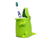 Winkee – Gobelet à brosse à dents animaux motif crocodile