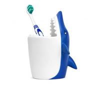 Winkee Gobelet à brosse à dents – Motif animal (requin)