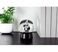 Boule à neige - WINKEE - Nain rock argent - Verre - Noir - Décoratif