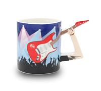 Winkee Rocks - Tasse Rock I Tasse à café avec anse de guitare I env. 400 ml I Tasse rock pour votre café et votre thé