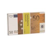 Winkee - Savon à blanchiment d'argent | Le savon pour les mains légèrement différent | Lavage des mains avec billet de savon | Savon pour les mains très fin pour hommes et femmes | Savon d'argent |