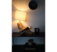 Winkee - Lampe de table Emil la Assise - Chevet LED en bois filaire en forme de bonhomme