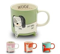 Winkee - Tasse à café mignon pour chien | La jolie tasse à café et tasse à thé en grand | Tasse XXL d'environ 450 ml | Tasse à café mignon