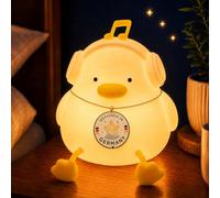 Winkee - Veilleuse canard Jamie I Veilleuse bébé I Lumière d'allaitement à intensité variable Touch I Lampe de nuit rechargeable USB