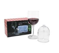 Winkee – Verres à vin 2 pièces à emporter – Compacts magnétiques – Cadeau pour Noël