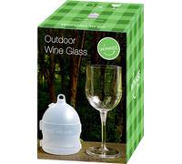 Winkee - Verre à Vin To Go I Savourez votre Vin avec Style lors de vos Déplacements & Camping I Environ 320ml I Accessoire de Festival avec Boîte Pratique