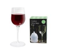Winkee - Verre à Vin To Go I Savourez votre Vin avec Style lors de vos Déplacements & Camping I Environ 320ml I Accessoire de Festival avec Boîte Pratique