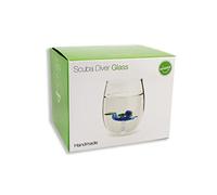 Winkee Verre de plongée fait à la main | Verre à boire en cristal | Verre à dessert avec plongeur en verre | Verres de qualité supérieure pour toutes les occasions | Cadeau pour anniversaire, mariage,