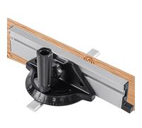 Winkelsage Guide-Miter Lineal, Table Slit Mesurer Dispositif | Système de réglage de l'arrêt coulissant, bloc de travail du bois pratiquécise d'angle, et l'angle peut être réglée avec angle coulissant