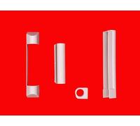 Winkhaus Capuchons pour fenêtre en plastique de la série autoPilot en blanc pour palier d'angle ESV/palier à ailes FK-F/roulement à ciseaux SWS et angle de bande en lot de 1