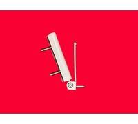 Winkhaus Palier d'angle FK et ESV pour remplacer les roulements d'angle défectueux (argenté avec capuchons blancs)