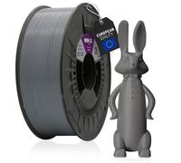 WINKLE Filament PETG 1.75mm Gris Cendre pour Impression 3D, Bobine PETG 1kg, Filament Imprimante 3D, Matériaux d'impression 3D, Précision Dimensionnelle +/- 0.05mm, Facile à Imprimer