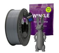 WINKLE Filament PETG 2.85mm Gris Cendre pour Impression 3D, Bobine PETG 1kg, Filament Imprimante 3D, Matériaux d'impression 3D, Précision Dimensionnelle +/- 0.05mm, Facile à Imprimer