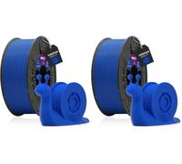 WINKLE Filament PLA HD 1.75mm Bleu Pacifique pour Impression 3D, Bobine PLA 300g, Filament Imprimante 3D, Matériaux d'impression 3D, Précision Dimensionnelle +/- 0.05mm, Facile à Imprimer (Lot de 2)