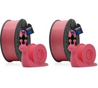 WINKLE Filament PLA HD 1.75mm Rose Bubble Gum pour Impression 3D, Bobine PLA 300g Filament Imprimante 3D, Matériaux d'impression 3D, Précision Dimensionnelle +/- 0.05mm, Facile à Imprimer (Lot de 2)