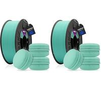 WINKLE Filament PLA HD Bleu Pastel 1.75mm Bleu Turquoise pour Impression 3D, Bobine PLA 300g, Filament Imprimante 3D, Matériaux d'impression 3D, Précision Dimensionnelle +/- 0.05mm (Lot de 2)