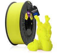 WINKLE Filament PLA HD Fluorescent 1.75mm Jaune Électrique pour Impression 3D, Bobine PLA 300g, Filament Imprimante 3D, Matériaux d'impression 3D, Précision Dimensionnelle +/- 0.05mm