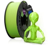WINKLE Filament PLA HD Glow 1.75mm Vert Alien 300g, Filament Imprimante 3D | Matériaux d'impression 3D en Filament pour Impression 3D, Précision Dimensionnelle +/- 0.03mm, Haute Luminosité